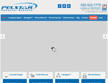 Tablet Screenshot of pelstar.com